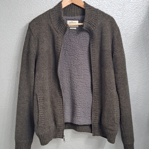 Boston Traders Olive Green Knit Sweater Size M - Picture 12 of 13